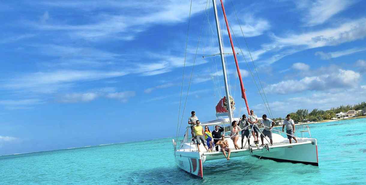 private catamaran Mauritius